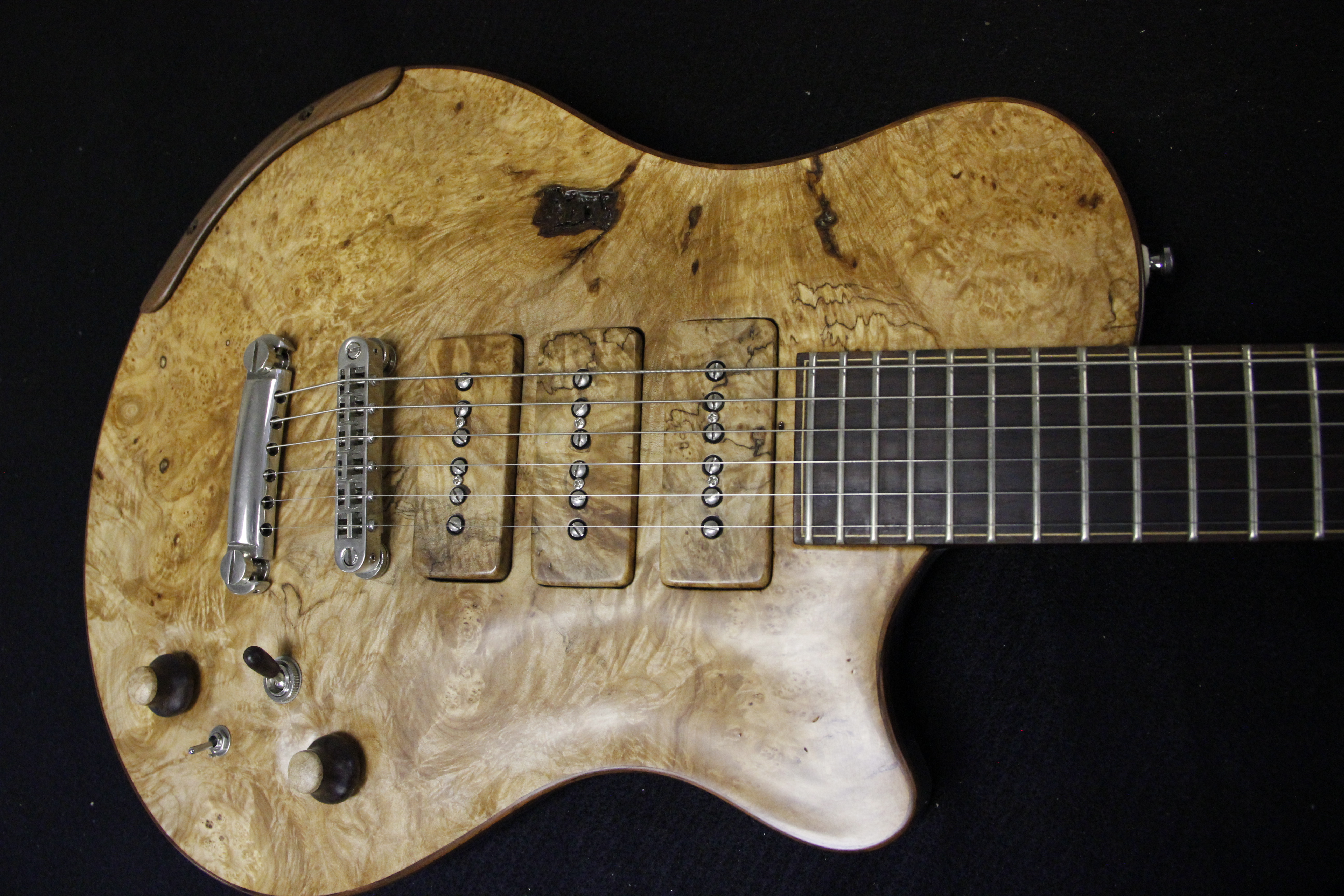 New Orleans Guitars Voodoo Custom Driftwood
