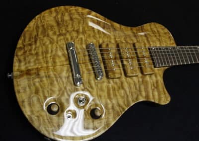 New Orleans Guitars Voodoo Custom Quilt Top – Mint