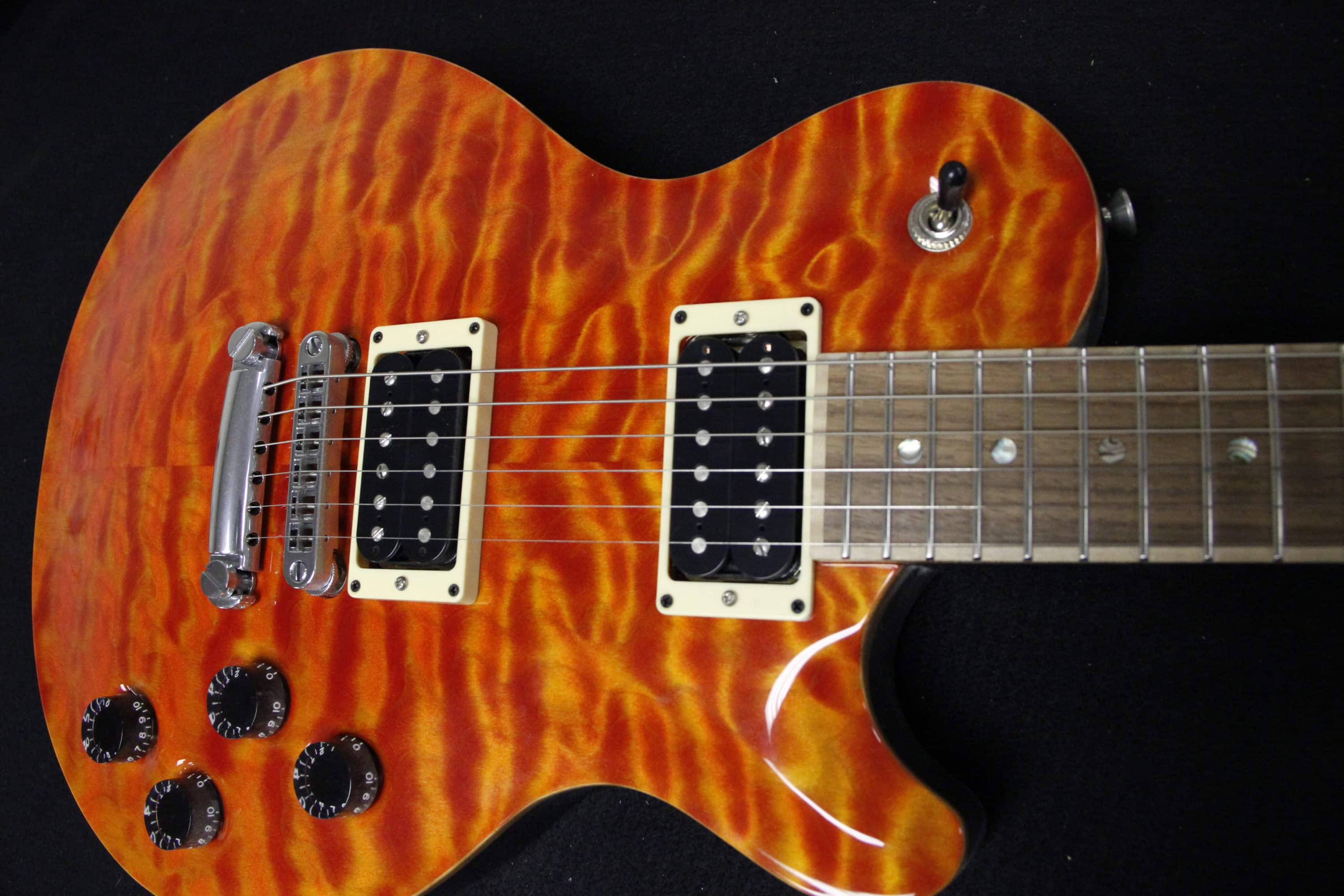 McNaught Custom Guitars Vintage Single Cut Black Back - New - USA 