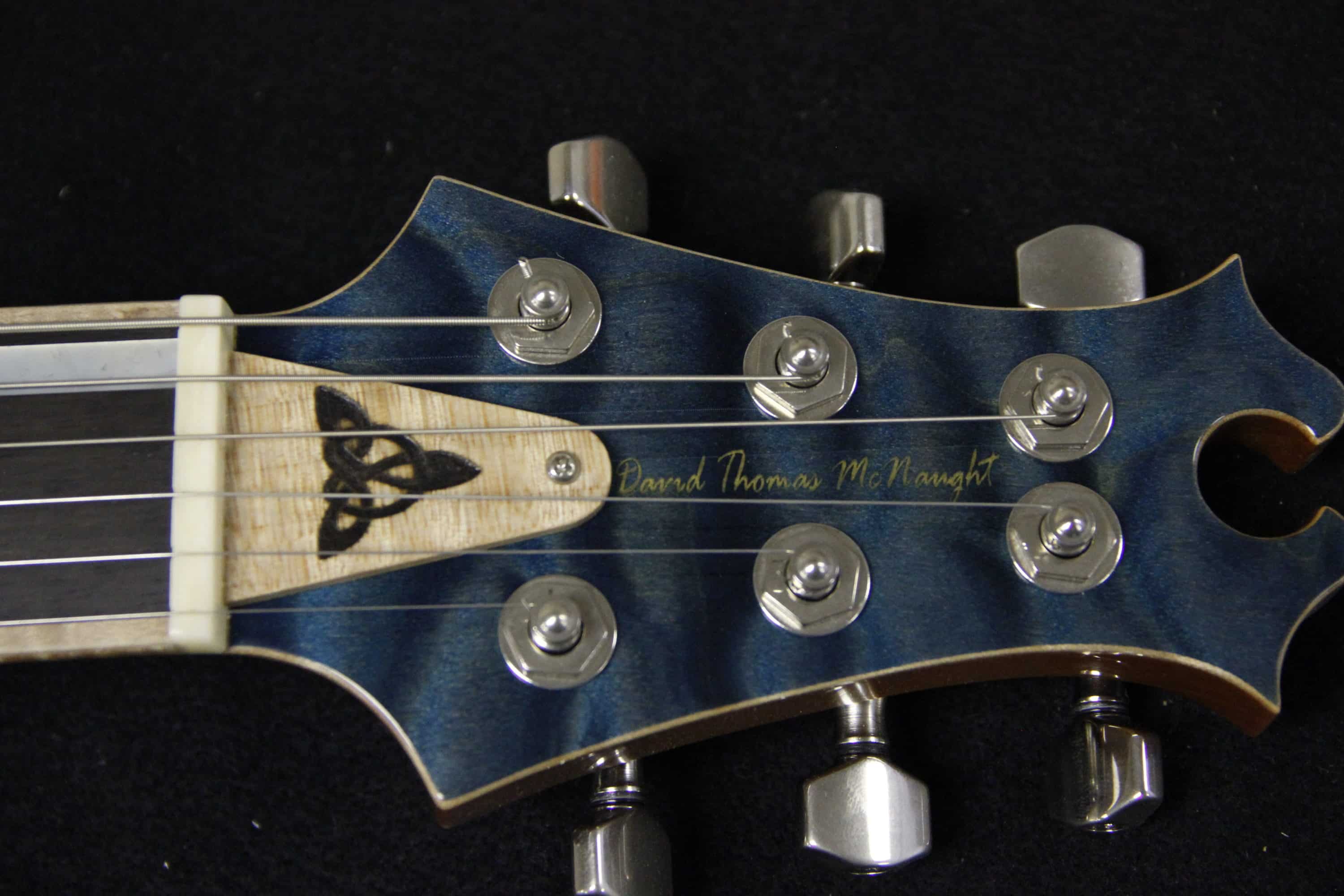 McNaught Custom Guitars Vintage Single Cut Dark Blue - New - USA 