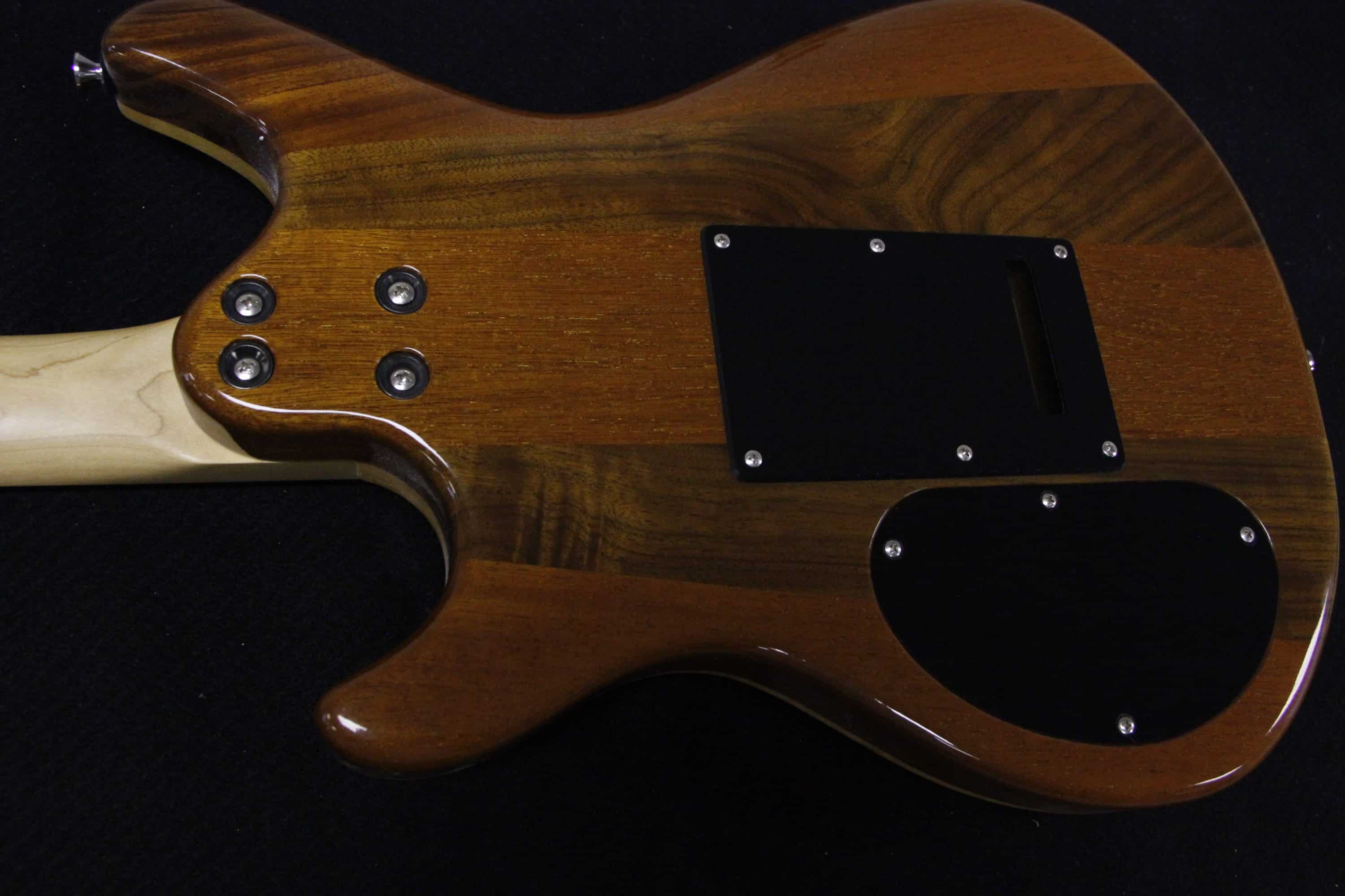Rahan Guitars RP Double Cutaway Green Flame Maple Top